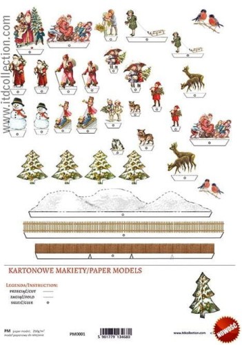  Makieta kartonowa do sklejania - PM-001