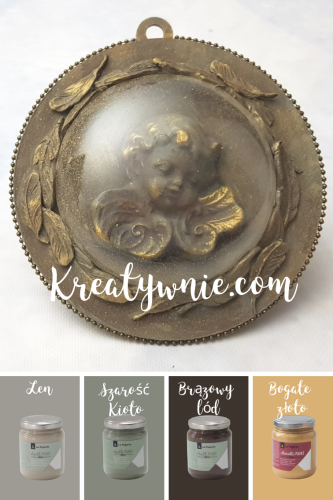 Bogate złoto - Farba akrylowa metaliczna La Pajarita MEP 03 75 ml