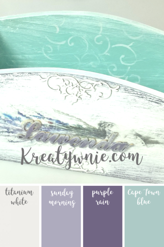 Farba kredowa mineralna jasny fiolet Fleur 130 ml - Sunday Morning F69