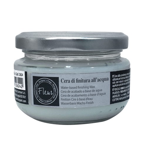 Wosk wykończeniowy bezbarwny - wodny 100 ml Fleur