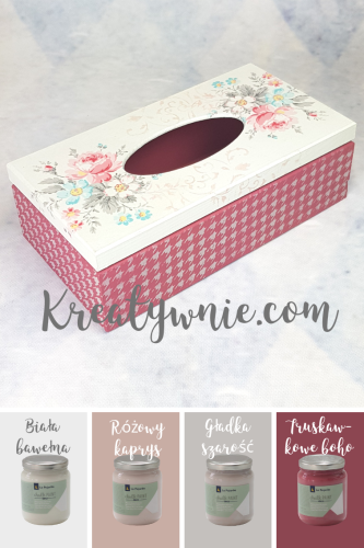 Różowy Kaprys - Farba kredowa La Pajarita 175 ml nr 7