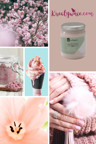 Różowy Kaprys - Farba kredowa 500 ml nr 7