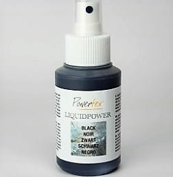 Czarny pigment w płynie Powertex - Liquid power 100 ml atomizer