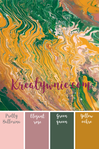 Farba kredowa mineralna ciemny butelkowy zielony Fleur 130 ml - Green Queen F54