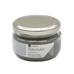 Wosk metaliczny srebrny 75 ml La Pajarita