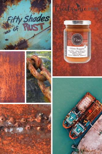 Farba Efekt Rdzy Ciemny - Krok 2