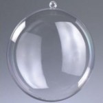 Bombka medalion pleksi 16 cm Bovelacci