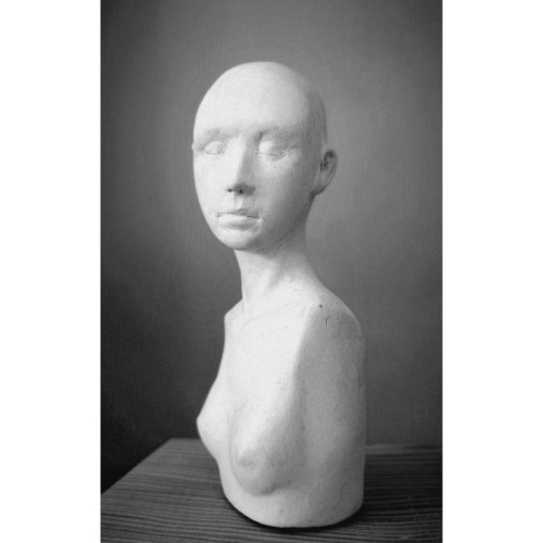 Głowa gipsowa M005 Popiersie do Powertex