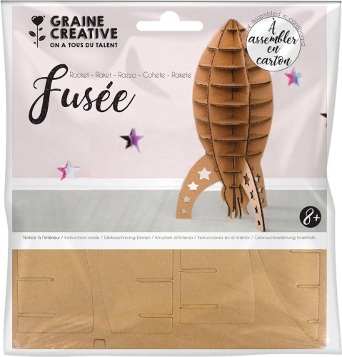 Puzzle 3D tekturowe Rakieta