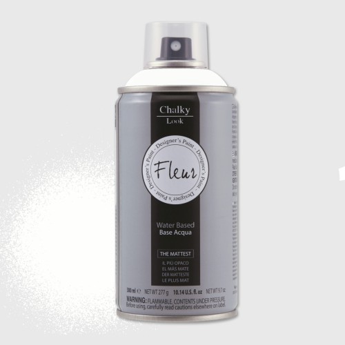 Titanium White Biała Farba mineralna - kredowa Fleur w sprayu 300 ml