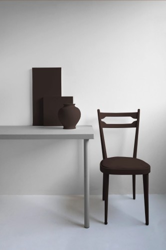 Farba kredowa mineralna ciemny brąz Fleur 130 ml - Burnt Umber F18