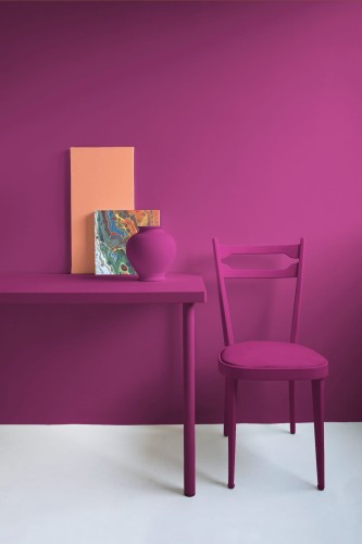 Farba kredowa mineralna intensywny różowy Fleur 130 ml - Crazy Horse F24