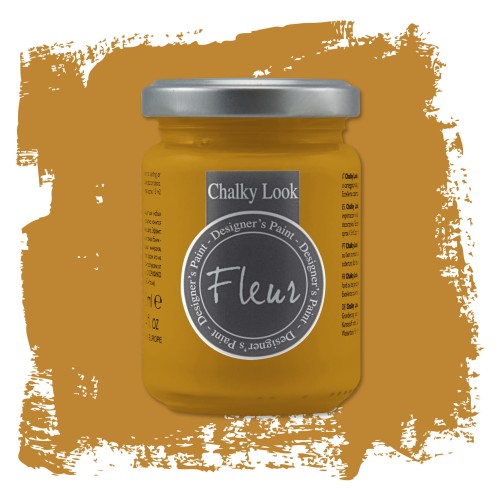 Farba kredowa mineralna żółta ochra Fleur 130 ml - Yellow Ochre F42