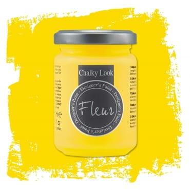 Farba kredowa mineralna intensywny żółty Fleur 130 ml - Primary Yellow  F40