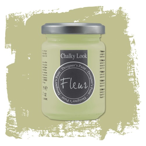 Farba kredowa mineralna chłodna zieleń Fleur 130 ml - Veranda Green F46