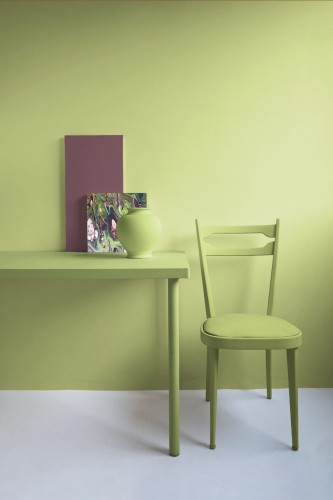 Farba kredowa mineralna zielony bambus Fleur 130 ml - Bamboo F45