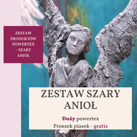 Zestaw szary anioł 