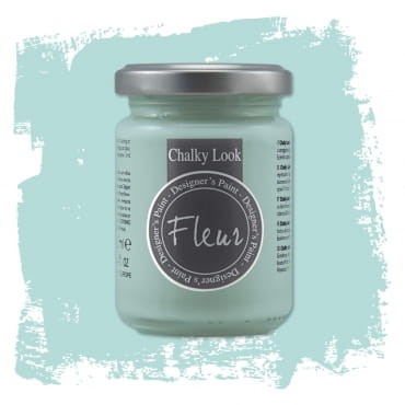 Farba kredowa mineralna jasny błękitny turkus Fleur 130 ml -  Cape town blue F49