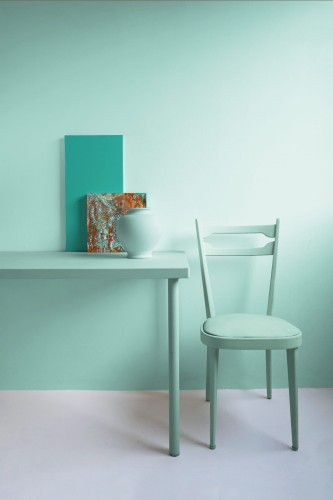 Farba kredowa mineralna jasny błękitny turkus Fleur 0,75 l - Cape town blue