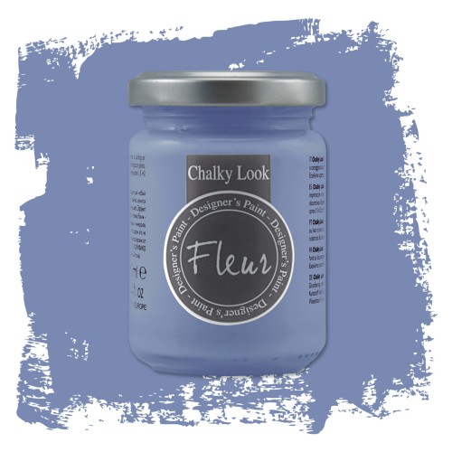 Farba kredowa mineralna niebiesko fioletowy Fleur 130 ml - Copenhagen blue F63