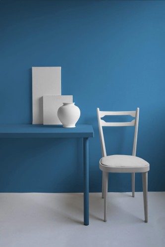 Farba kredowa mineralna niebieski cyjan Fleur 0,75 l - Primary Cyan