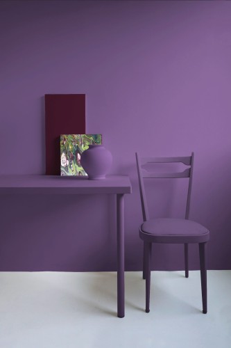 Farba kredowa mineralna ciemny fiolet Fleur 130 ml - Purple Rain F72