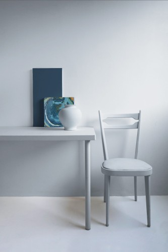 Farba kredowa mineralna szaroniebieski Fleur 130 ml - Hamptons Blue F56