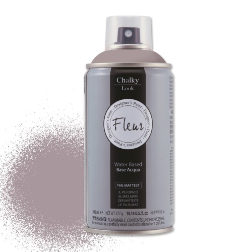 Indian Elephant Szarobrązowy fiolet Farba mineralna - kredowa Fleur w sprayu 300 ml