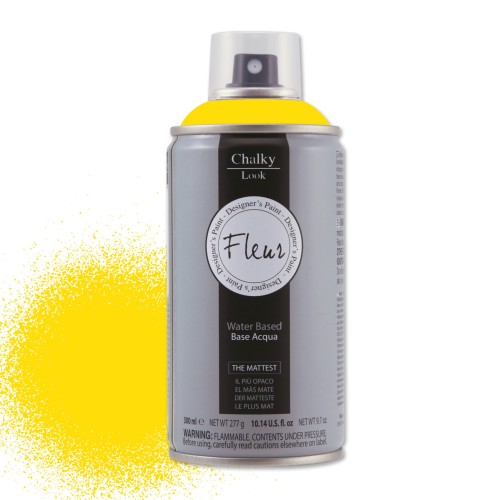 Primary Yellow Żółty Farba mineralna - kredowa Fleur w sprayu 300 ml