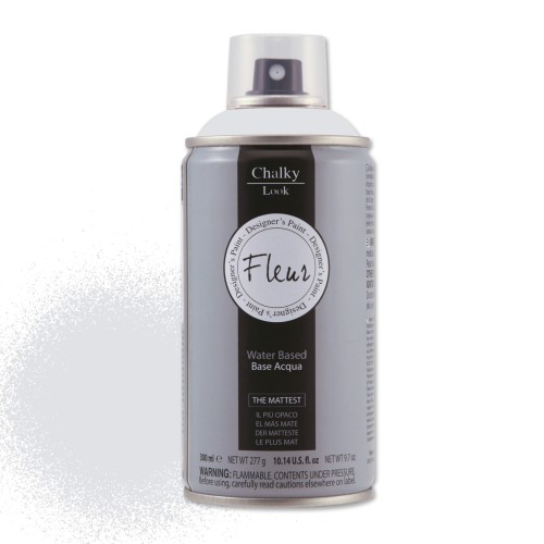 All About Grey Jasny szary Farba mineralna - kredowa Fleur w sprayu 300 ml