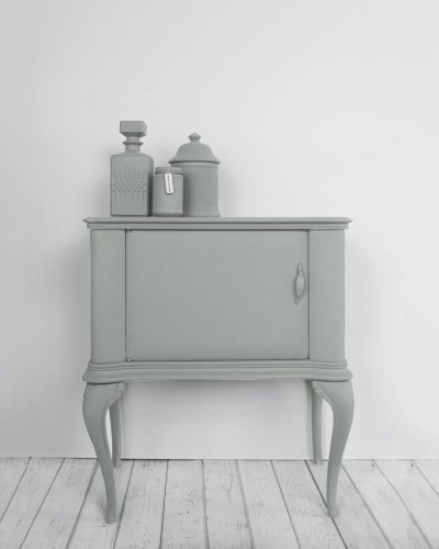 All About Grey Jasny szary Farba mineralna - kredowa Fleur w sprayu 300 ml