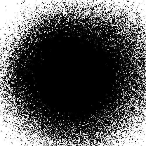 Chalky Black Czarny Farba mineralna - kredowa Fleur w sprayu  300 ml