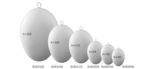 Jajko plastikowe płaskie do ozdabiania 16 cm 