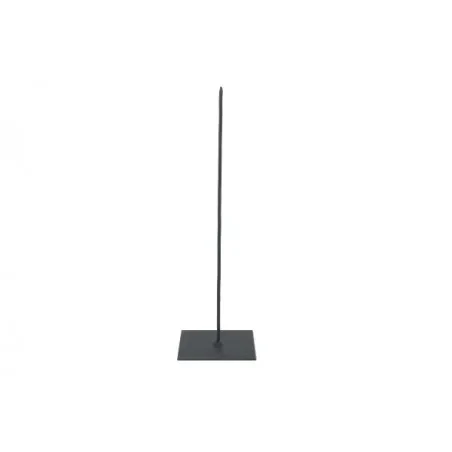 Podstawa metalowa czarna 30 cm Cokół 9x9 cm 