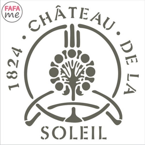 Szablon malarski do mebli SHS 033 Chateau 30x30 cm