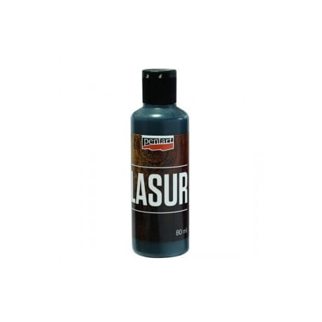Lazur lasur bejca wodna Pentart 80 ml heban