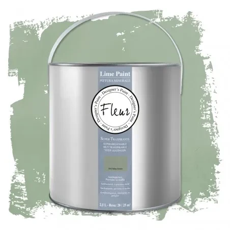 Fleur Lime 2,5 l Soho Green farba wapienna limewash
