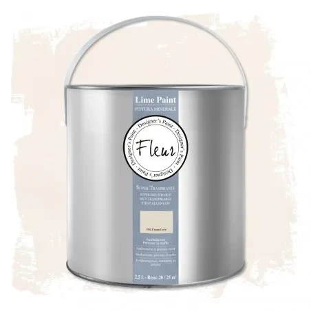 Fleur Lime 2,5 l Cream Love farba wapienna limewash