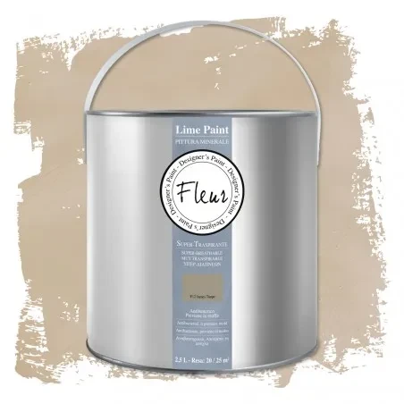 Fleur Lime 2,5 l James Taupe farba wapienna limewash