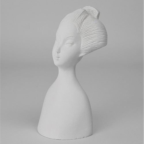 Głowa gipsowa Geisha
