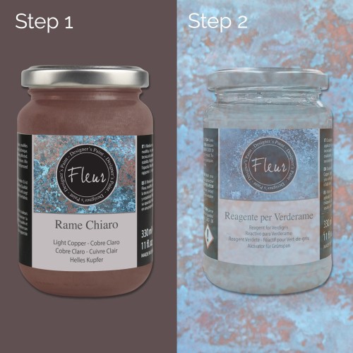 Baza Efektu Miedzi - Jasna - produkt profesjonalny Fleur 330 ml