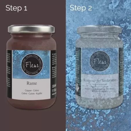 Baza Efektu Miedzi - Ciemna - produkt profesjonalny Fleur 330 ml