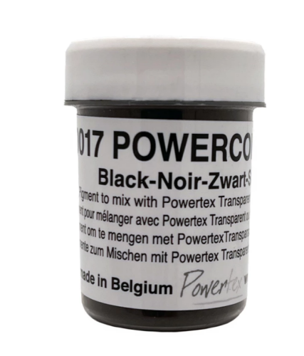 Czarny pigment 17 - powercolor barwnik w proszku 40 ml 40 g