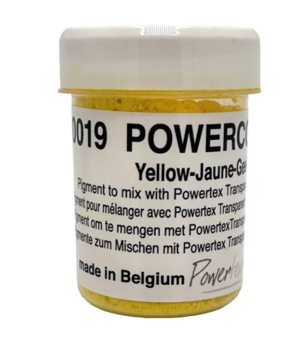 Żółty pigment 19- powercolor barwnik w proszku 40 ml 30 g