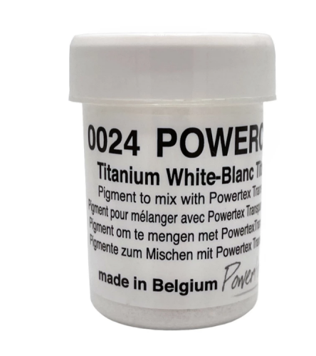 Biały pigment 24 - powercolor barwnik w proszku 40 ml 20 g