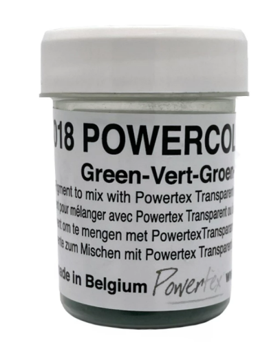 Pigment zielony 18- powercolor barwnik w proszku 40 ml 40 g