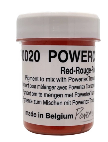 Czerwony pigment 20 - powercolor barwnik w proszku 40 ml 50 g