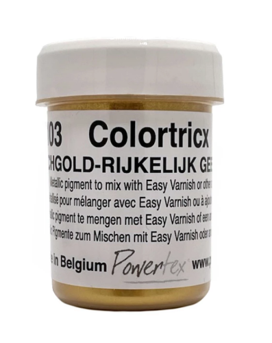 Bogate złoto - pigment metaliczny 103  - Powertex Colortricx 40 ml 16 g