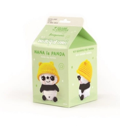 Zestaw do szydełkowania amigurumi Panda