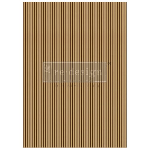 Wielkoformatowy papier ryżowy do mebli Prima - A1 do decoupage lamele paski